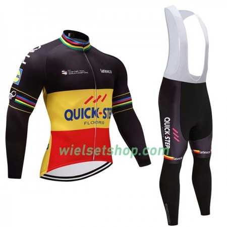 Fietskleding (Fietsshirt Lange Mouw + Lange Koersbroek) 2017 Quick-Step Floors N002 Fietskleding (Fietsshirt Lange Mouw + Lange Koersbroek) 2017 Quick-Step Floors N002